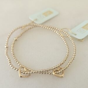 💓2 enewton egirl Heart Charm Bracelets💓